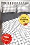 Tile Black Cotton Duvet Cover Set - 2