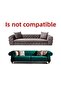 Jakarli 3-Seater Sofa Cover, Sofa Bed Cover (Product Contents 1 Piece) Mint Green - 4