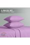 King-striped Fitted Sheet Set - Premium And Durable Quality, Deep Pocket For A Perfect Fit - 2