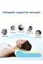Orthopedic Visco Neck Pillow Neck Straightening Herniated Pain Cure Pillow For Comfortable Sleep - 2