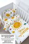 Baby Size Elastic Sheet Set - for Baby Series - Smiling Pastel Güneş - 3