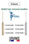 1 Piece K3 Steel Hair Removal Needle Original K3 Silver Needle - 5