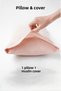 100% Cotton Muslin Fabric Microfiber Filling Baby Pillow - 5