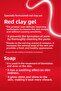 Red Clay Extract Facial Cleansing Gel & Red Clay Mask & Red Clay Soap Set of 3 - 3