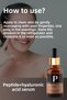 Skin Renewing and Anti-Aging, Repairing Peptide & Hyaluronic Acid Skin Care Serum 30 ml - 4