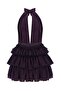 Bellano Sparkle Purple Dress - 5