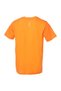 T-Te Beat Cotton Men's Orange Round Neck T-Shirt - 5