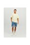 Jack&jones Faded Men's Yellow Crew Neck T-Shirt - 2