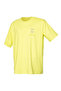 Finny Oversize Men's Yellow Round Neck T-Shirt - 4