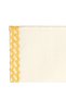 Water Lily Water Stone Embroidered Linen Napkin 45X45 cm Yellow - 3