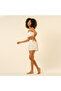 Tavas Mini 100% Cotton Skirt - Ecru - 4