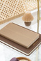 2026 Year Weekly Linen Pocket Agenda 12 Months Milky Coffee - 3