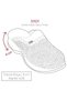 White Classic Perforated Men's Sabo Slippers Orthopedic Hospital Doctor Nurse Slippers - 6