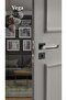 Vega - Room Door Handle Square Rosette Right Left Suitable Interior House Door Handle Handles-A201