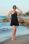 Swimsuit - Black - Plain - 2