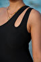 Swimsuit - Black - Plain