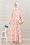 Lily Floral Dress-Pink