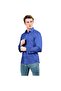 Indigo Navy Blue French Double Cuff Sleeve Button Shirt