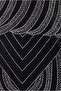 Dorothy Fringe Flapper Dress in Black Silver - 4