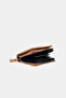 2822 Genuine Leather Horizontal Snap Fastener Women's Wallet Arsel Camel - 5