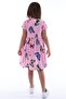 3 Pieces Summer Printed Lycra Girl's 3-Piece Dress - 6
