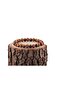 Certified Tiger Eye - Rudrashka Seed Natural Stone Bracelet 8mm B793 - 4