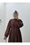 Orelita Front Button and Pleated Dress Suit-Bn4449 Coffee - 2
