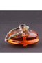 Certified Indian Agate Natural Stone Bracelet - 6 mm B769 (Model 2) - 4