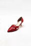 Womens Flotter Leather Heeled Shoes - 4