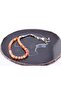 Certified Carnelian Agate Natural Stone Prayer Beads (6 mm Stone Size) T167 - 4