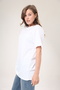 100% Cotton Extra Comfort Extra Quality White Crew Neck Oversize Boyfriend T-Shirt - 6