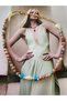 Brown Stone Large Beaded Summer Women's Necklace – Modern and Stylish Design - 4