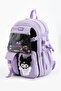 Kuromi Kawaii Korean Style Multi-Compartment Children's School Bag with Accessories - 2