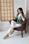Genuine Suede Women's Buckle Shoes 700911 - 5