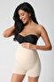Maternity Corset, Enhancer and Skin-Colored Long Seamless Leggings - 3
