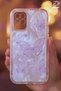 Galaxy A12/M12 Case with Camera Protection, Shiny Hologram Butterfly Pattern, Shock-Absorbing Silicone - 2