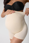 Maternity Corset, Enhancer and Skin-Colored Long Seamless Leggings - 4