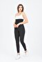 Recovery Extra High Waist Firming Black Corset Leggings