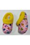 Furry Inside and Outside Eva Girl's Home, School and Street Slippers Pink - 5