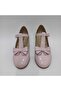GIRL'S DOUBLE BOW-TIE POLE ORTHOPEDIC PINK Patent Leather Ballerina SHOES - 2