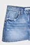 D62 denim şort etek - 6