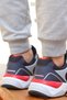 Comfort Comfortable Sole Daily Men's Sneakers Walking Running Sports Shoes Navy Blue - 6