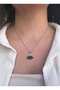 Black Swan Necklace Steel - 4