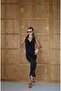 Degaje Collar Backless Maxi Dress - 2