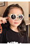 Beige Color Children's Sunglasses with Teddy Bear for Ages 1-9 Uv400 Certified - 3