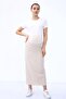 6222-Closed Pile Maternity Fabric Pencil Skirt