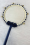 Navy Blue Bridesmaid Bride Defi, Floral Wedding Henna Night Circumcision Bachelorette Bride Defi with Bell 1 Piece - 3