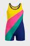 Swimsuit for Girls with Swimming Shorts (Bones) - 4