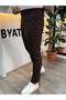Italian Cut Fabric Trousers with Elastic Waist - 4