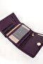 Gd 2628 Genuine Leather Magnet Women's Wallet Plum - 3